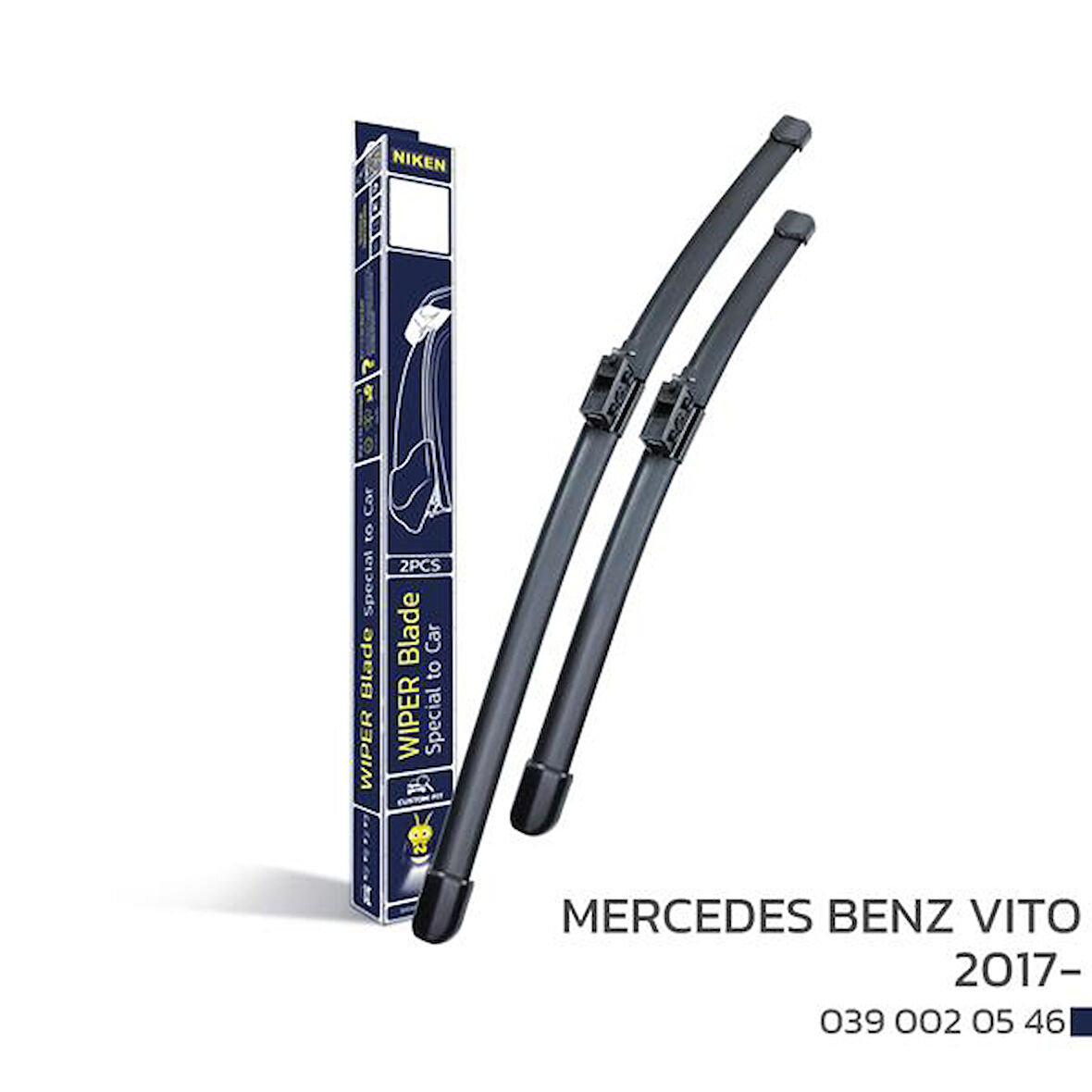 NIKEN MERCEDES BENZ VITO 2017-ARACA ÖZEL SİLECEK UNIVERSAL
