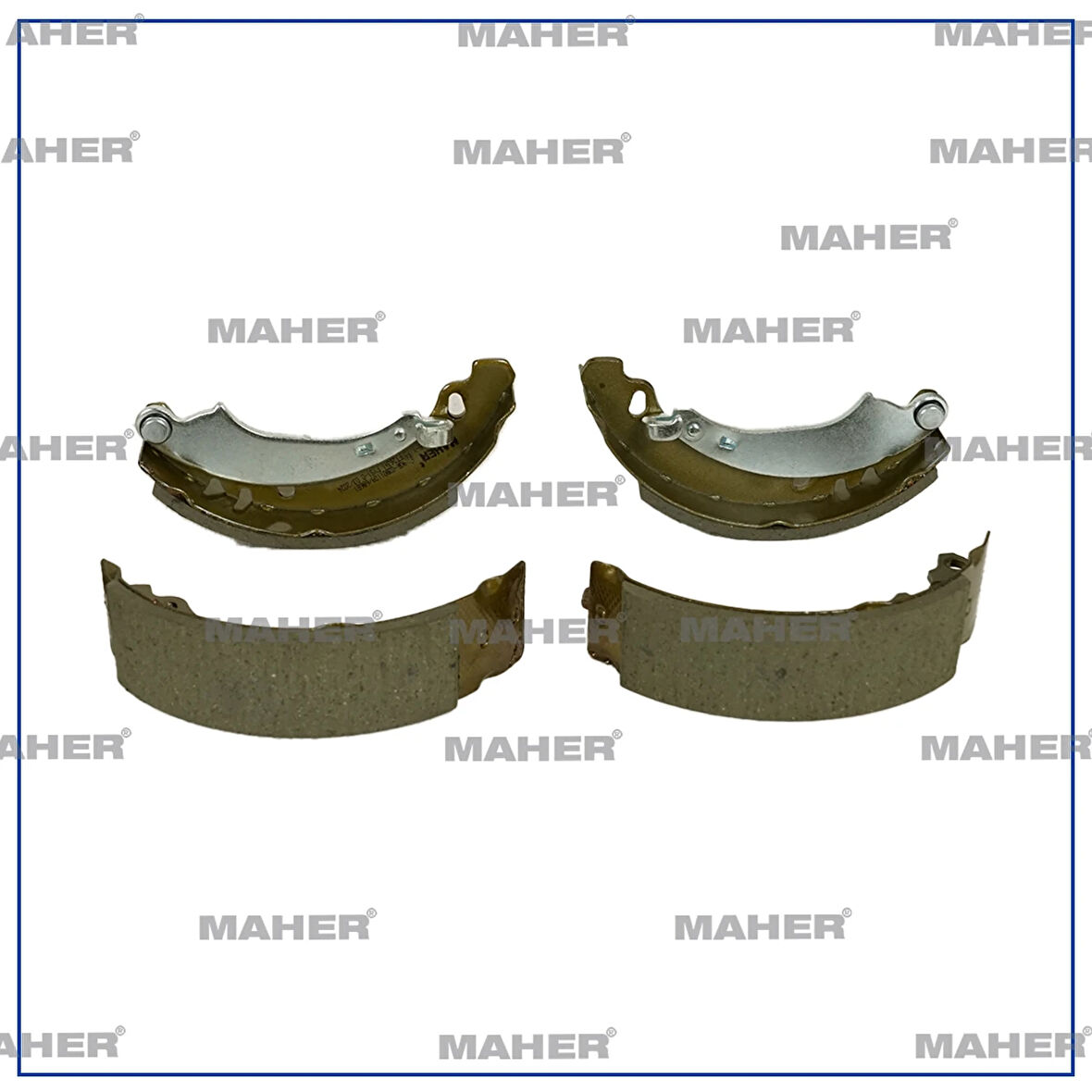 FREN BALATA LOGAN 2004 / SANDERO 2008 / CLIO 2 1998-2009 ABSSİZ LEVYELİ PABUÇ ARKA +1MM 7701205758