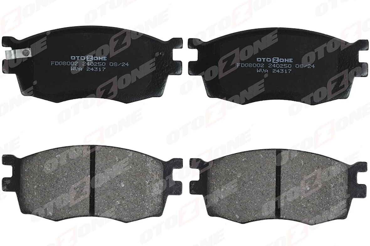 ÖN FREN BALATA HYUNDAI ACCENT ERA 1.4L 1.6L BENZINLI 2006-2010 1.5L CRDI DIZEL 06- / İ20 1.4L D4FC CRDI DIZEL 08- / KIA RIO 1.4L 1.6L BENZINLI 05- 1.5L CRDİ 06- 581011GE00 581011JA10 581011GA00