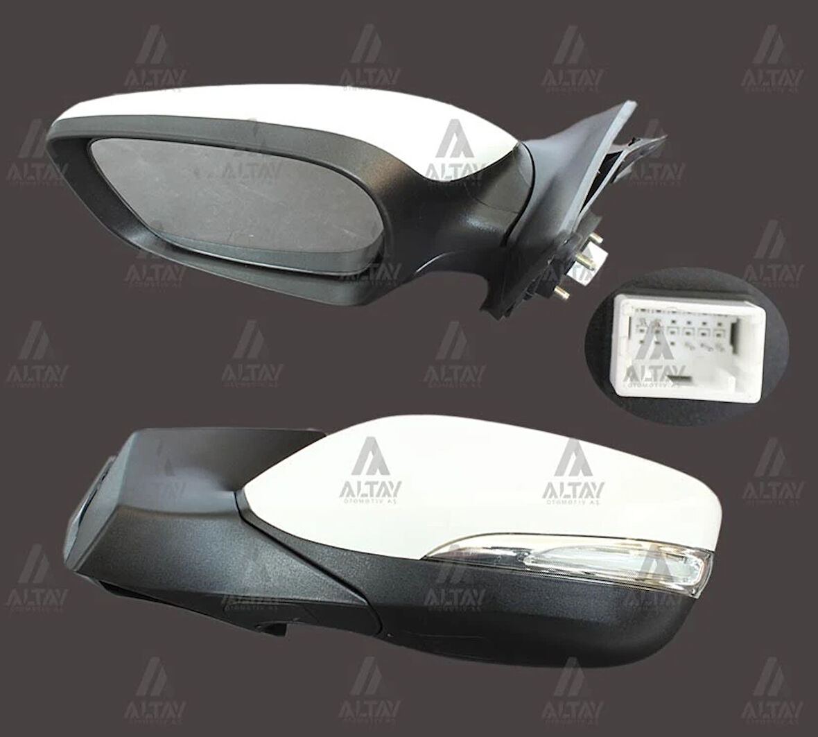 AYNA DIŞ DİKİZ ELANTRA 2011-2016 ELEKTRİKLİ SİNYALLİ SOL 87610 310170