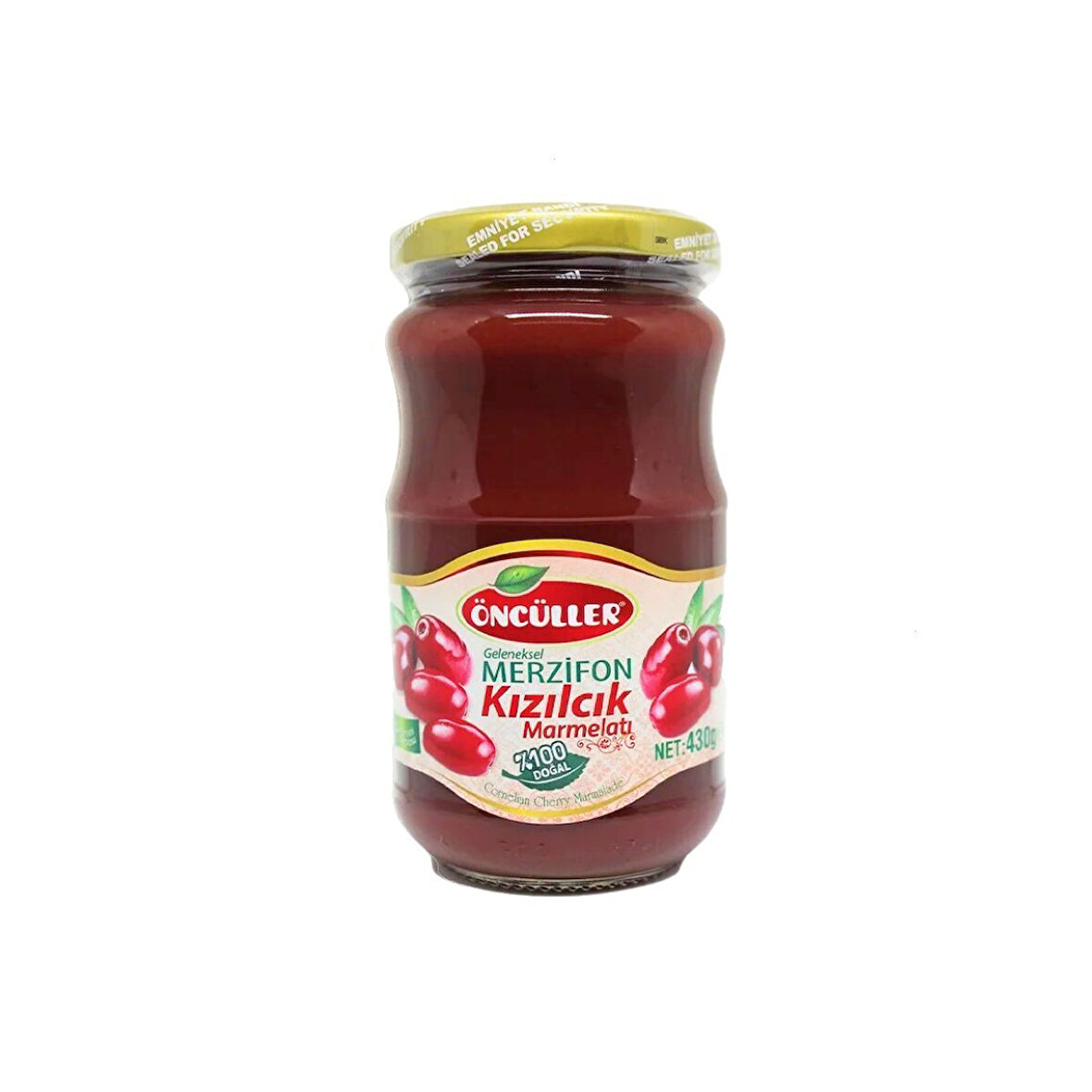 Öncüller Kızılcık Marmelatı 430 Gr