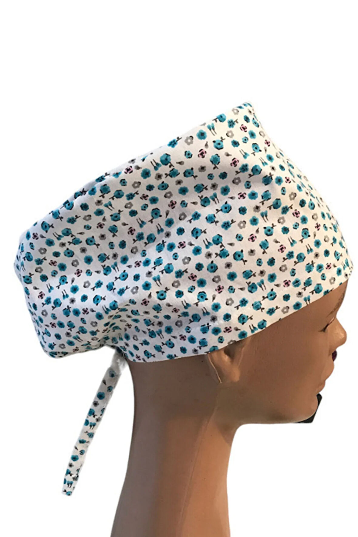 Cerrahi Bone Lastikli Ve Bağcıklıdır Doktor Hemşire Bonesi