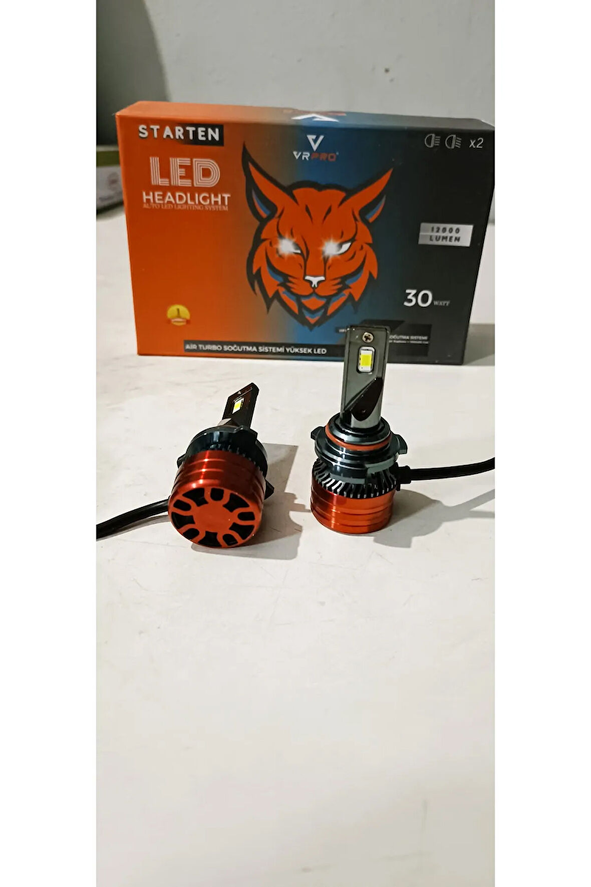 STARTEN HIR2 9012 SLİM LED XENON 12.000 LÜMEN GARANTİLİ GÜÇLÜ Profesyonel LED