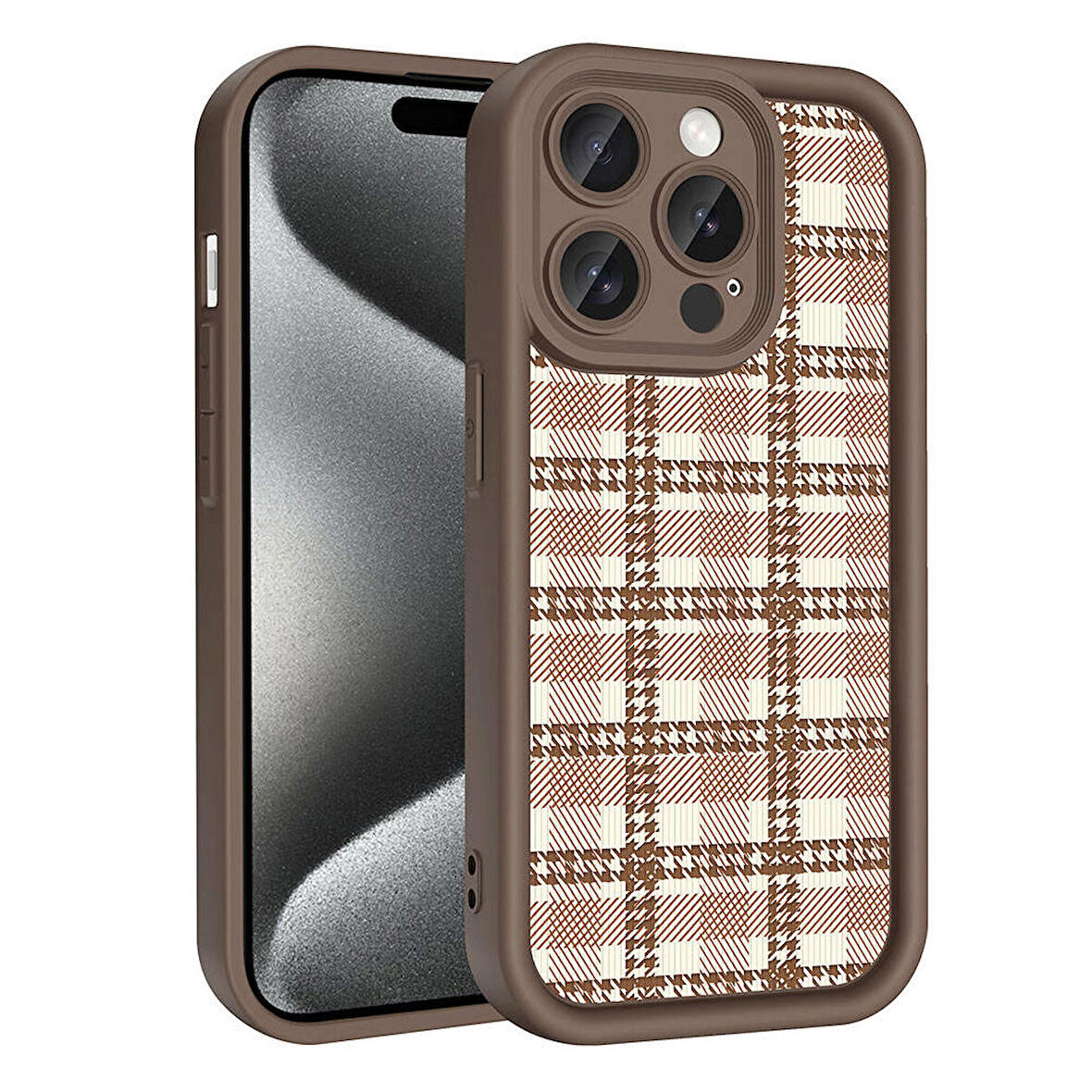 Apple iPhone 14 Pro ile Uyumlu Kılıf Kamera Korumalı Yüzeyi Baskılı Arka Kapak