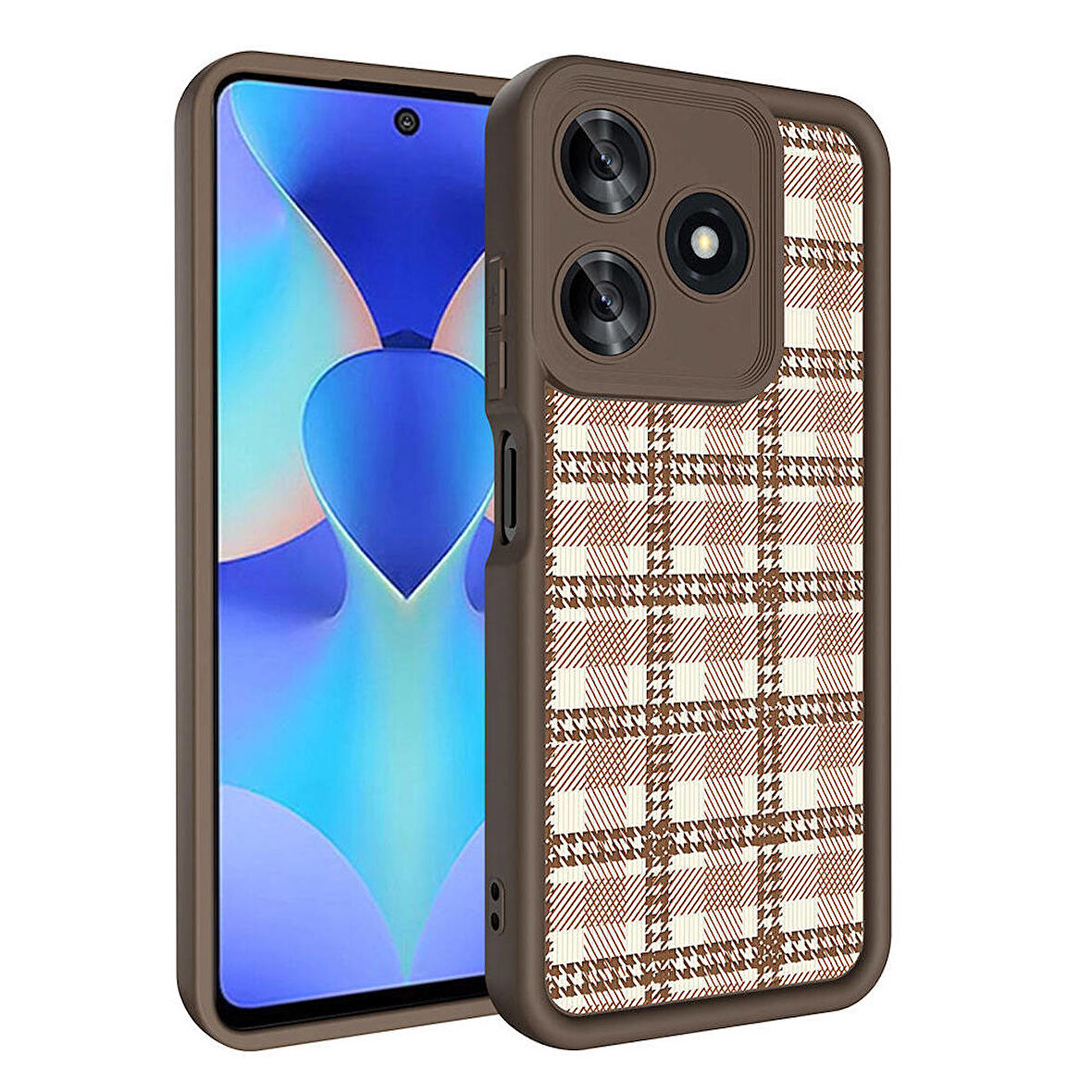 Tecno Spark 10C ile Uyumlu Kılıf Kamera Korumalı Yüzeyi Baskılı Arka Kapak