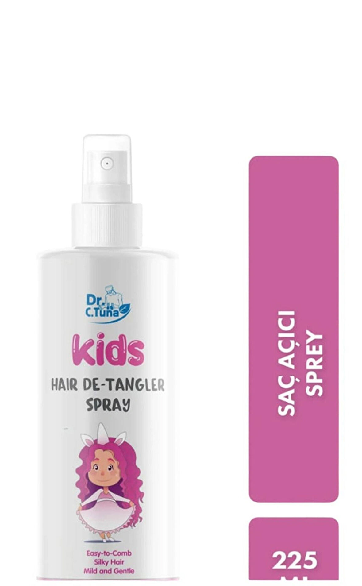 Dr c tuna kids saç açıcı spray