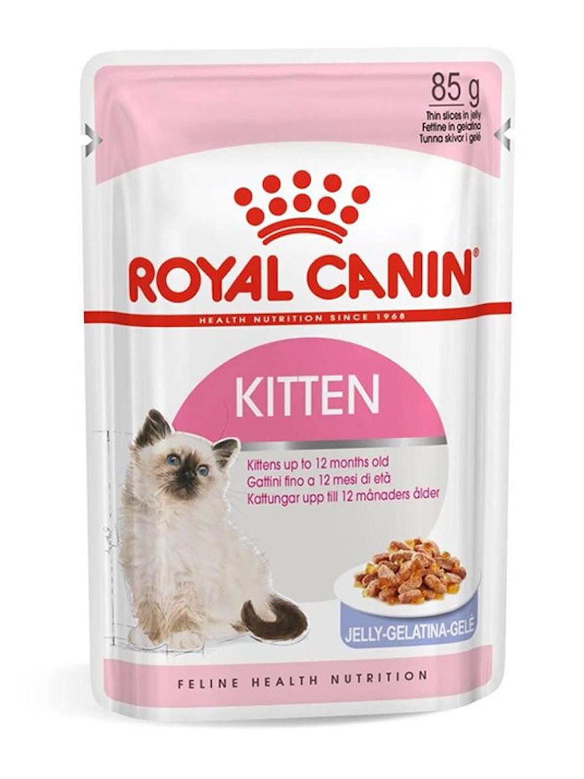 Royal Canin 85Gr KITTEN JELLY Yavru Yaş Kedi Maması 12Adet