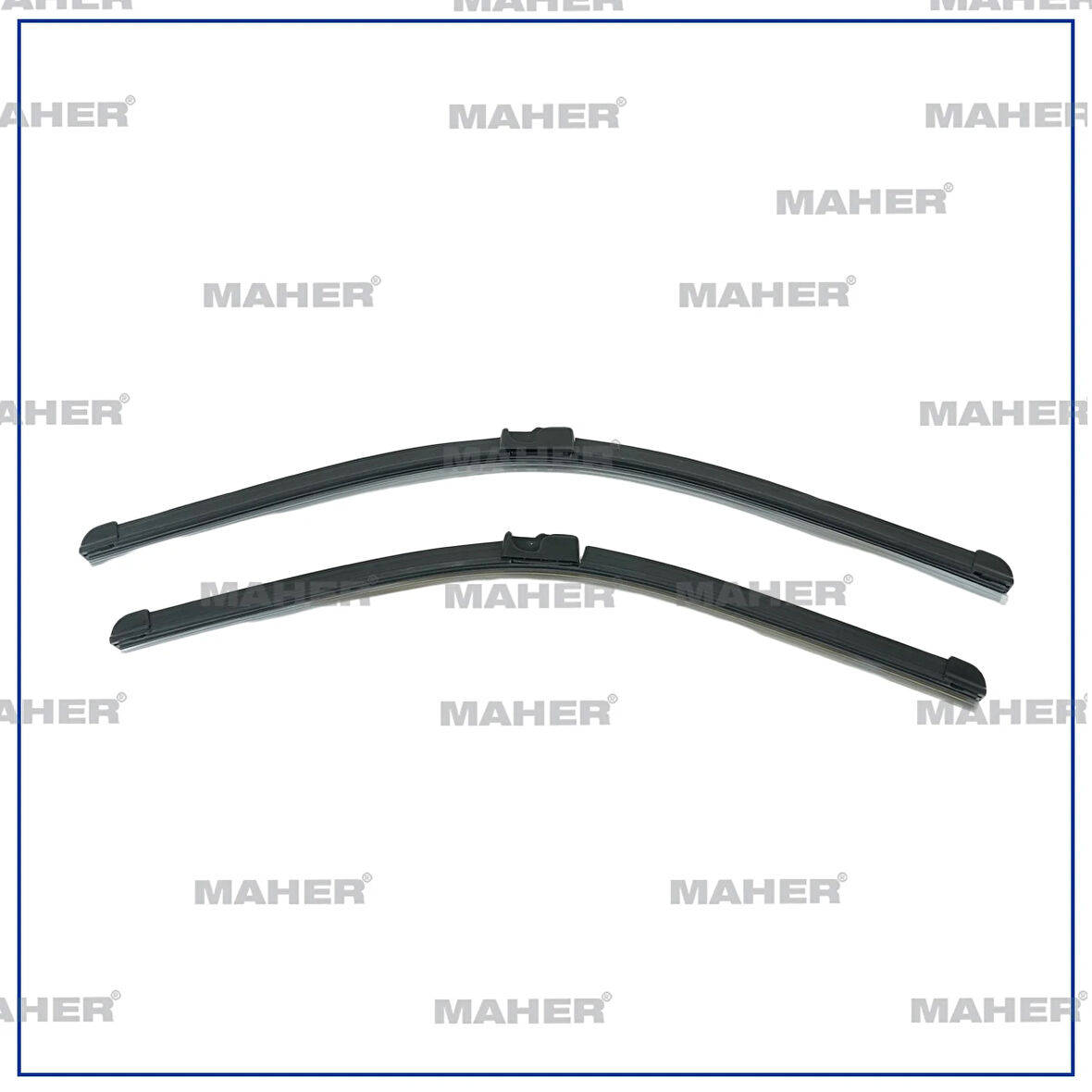 SİLECEK SÜPÜRGESİ TAKIM GOLF4 2002-2005 / BORA 2002-2005 / POLO 2002-2005 TEK DELİK 21+19 A927S (530MM+480MM) 1J0998002A