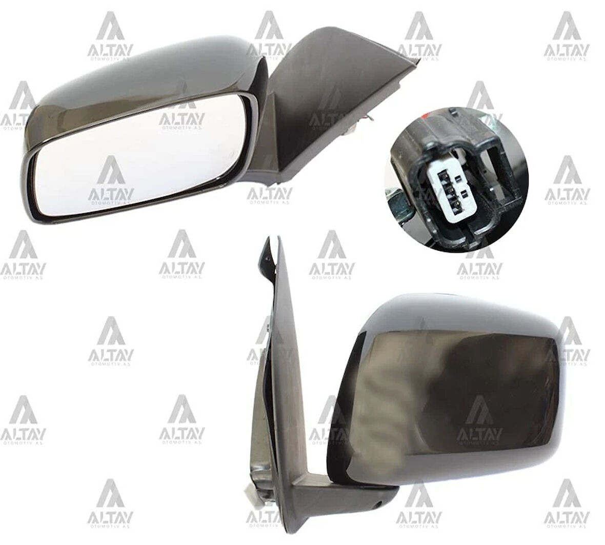 AYNA DIŞ DİKİZ PICKUP 2006 NAVARA ELEKTRİKLİ SİYAH SOL 96302 41010A