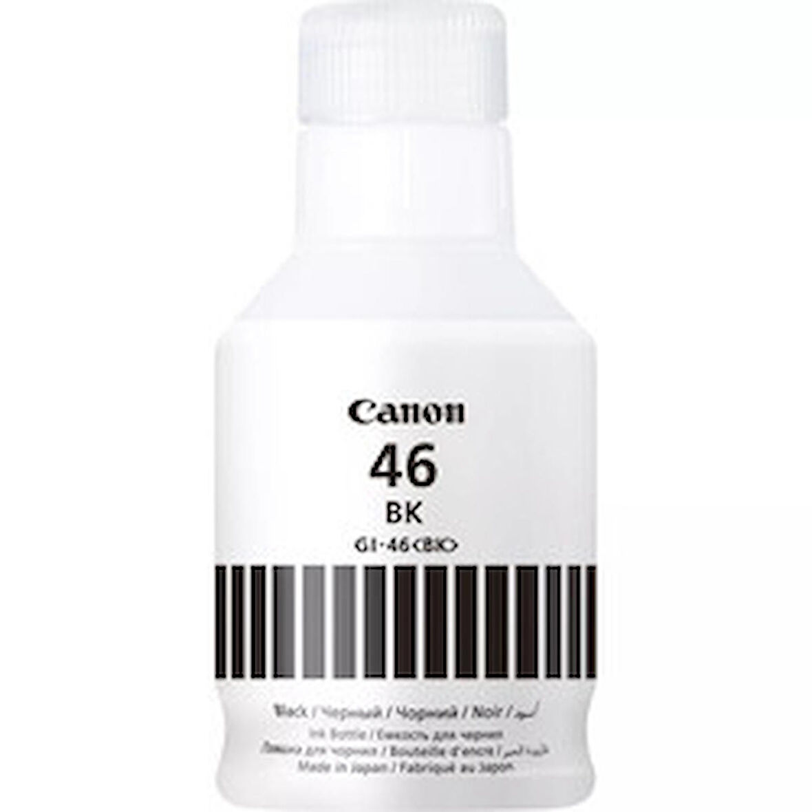 Canon GI-46BK Siyah Orjinal Mürekkep Kartuşu