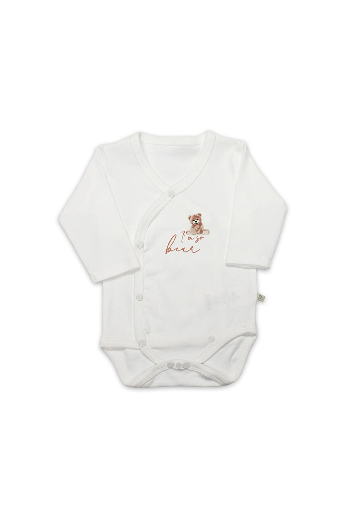 Bistyle I Am So Bear Uzun Kol Badi 17107 Bej-Ekru