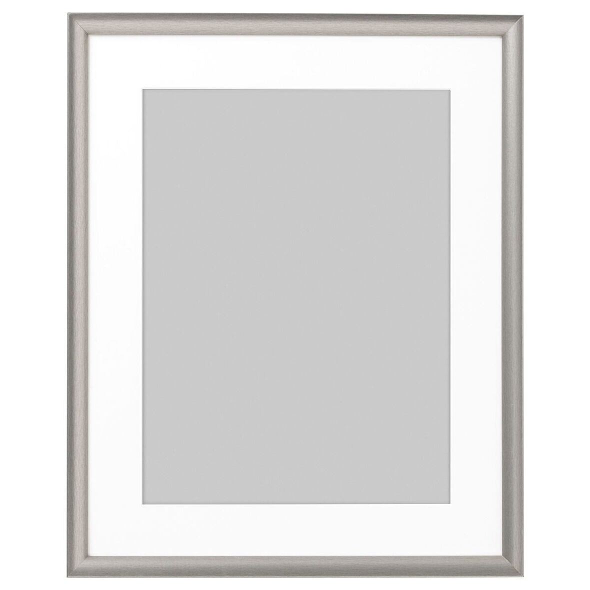 Gri çerçeve, lame, 40x50 cm