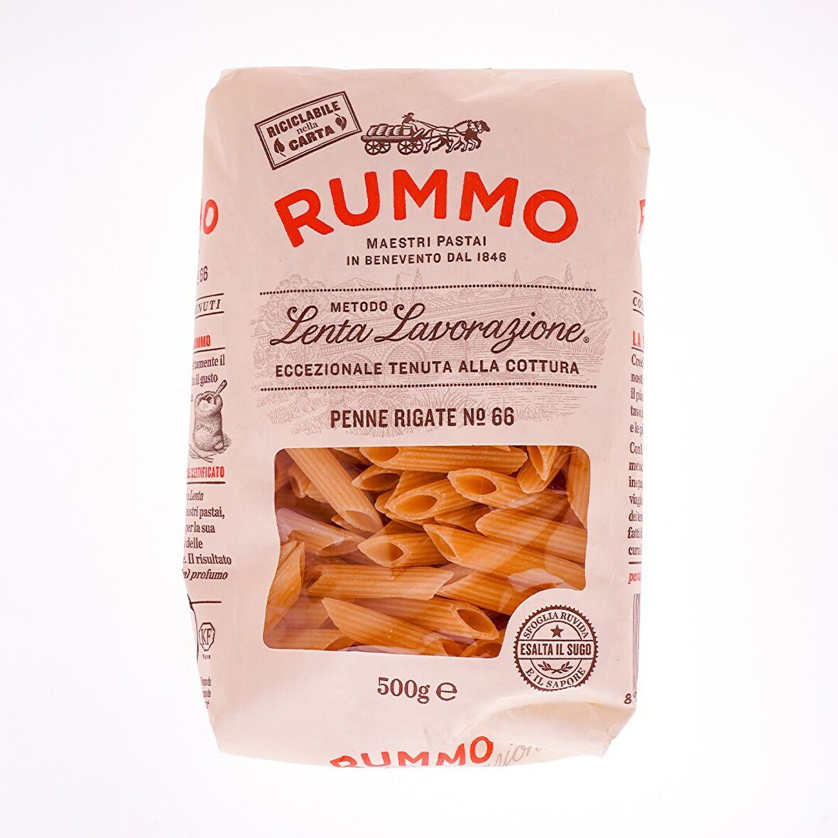 Rummo Penne Rigate No 66 500 Gr