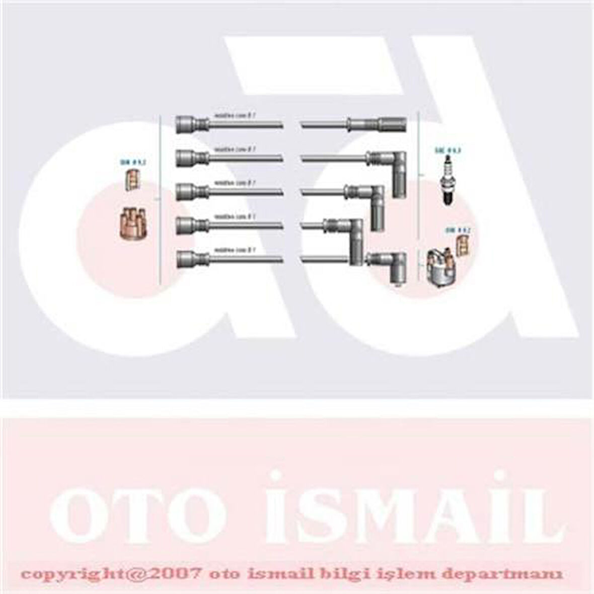 BUJİ KABLO TK TİPO 1.4 IE- 1997-1999 98802378