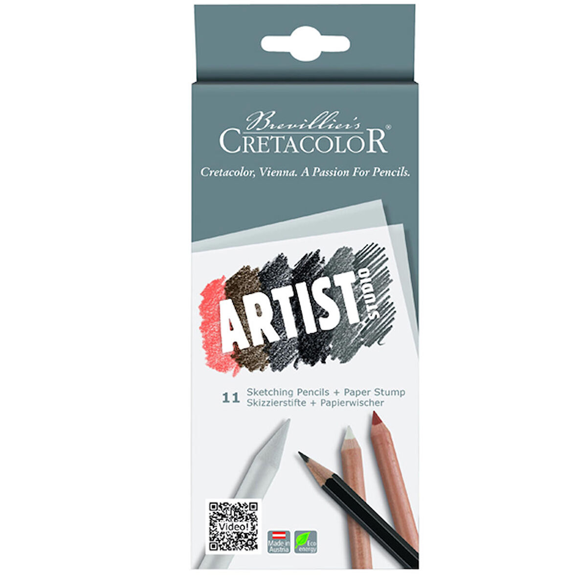 Cretacolor Artist Studio Drawing 101 Sketching Pencils,11 Pcs (Çizim Kalem Seti) 465 11