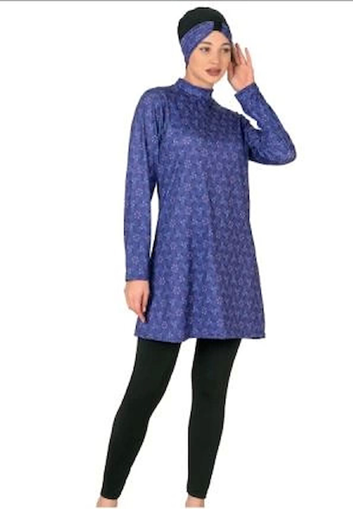 Fantasy 3409 Kadın Desenli Tesettür Mayo