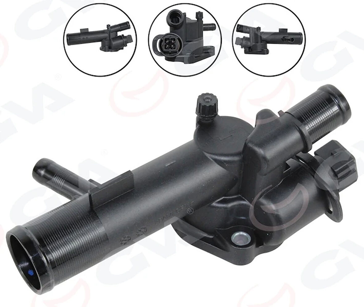 TERMOSTAT 89C KOMPLE / MÜŞÜRLÜ RENAULT CLIO-MEGANE-KANGOO-LOGAN 1.5DCI 8200954285 8200244402 8200374994