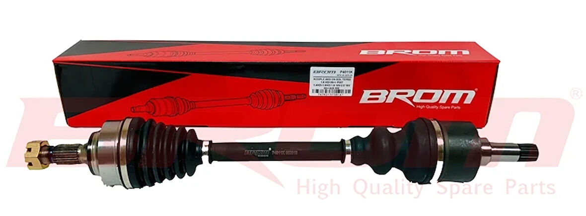 KOMPLE AKS SOL P307 2000-2008 PARTNER-BERLINGO 2008 C4 2004-2011 1.4-1.6-2.0 HDI-VTI 25X24X630 3272 LW 3272 8W 3272 9W 3272 LV