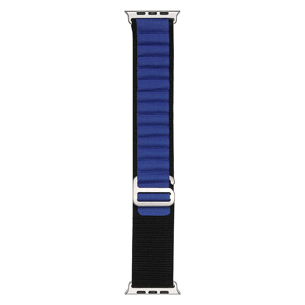 Apple Watch 7/8/9 41mm Uyumlu Kordon Metal Tokalı Hasır Kordon