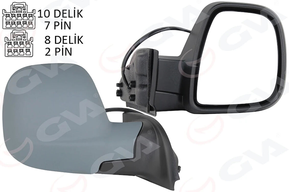 DIŞ DİKİZ AYNASI FIAT YENİ DOBLO COMBİ- CARG0 ELEKTRİKLİ ASTARLI REZİSTANSLI OTOMATİK AÇMA KAPAMA SAĞ 2023 155303122
