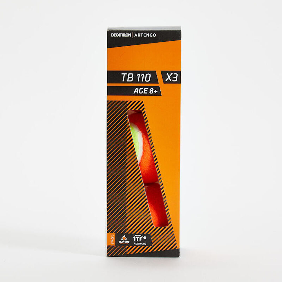 Tenis Topu - 3 adet - Turuncu - TB110