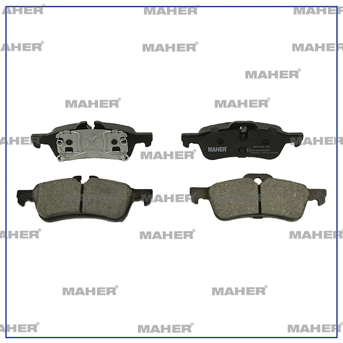 FREN BALATA MINI 2001-2006 COOPER R50-R53 16.10MM ARKA 34211503077