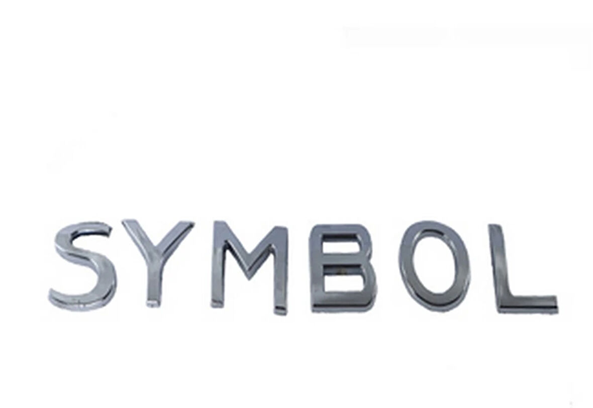 ARKA BAGAJ YAZISI SYMBOL SYMBOL 8200867304 (10 ADET)