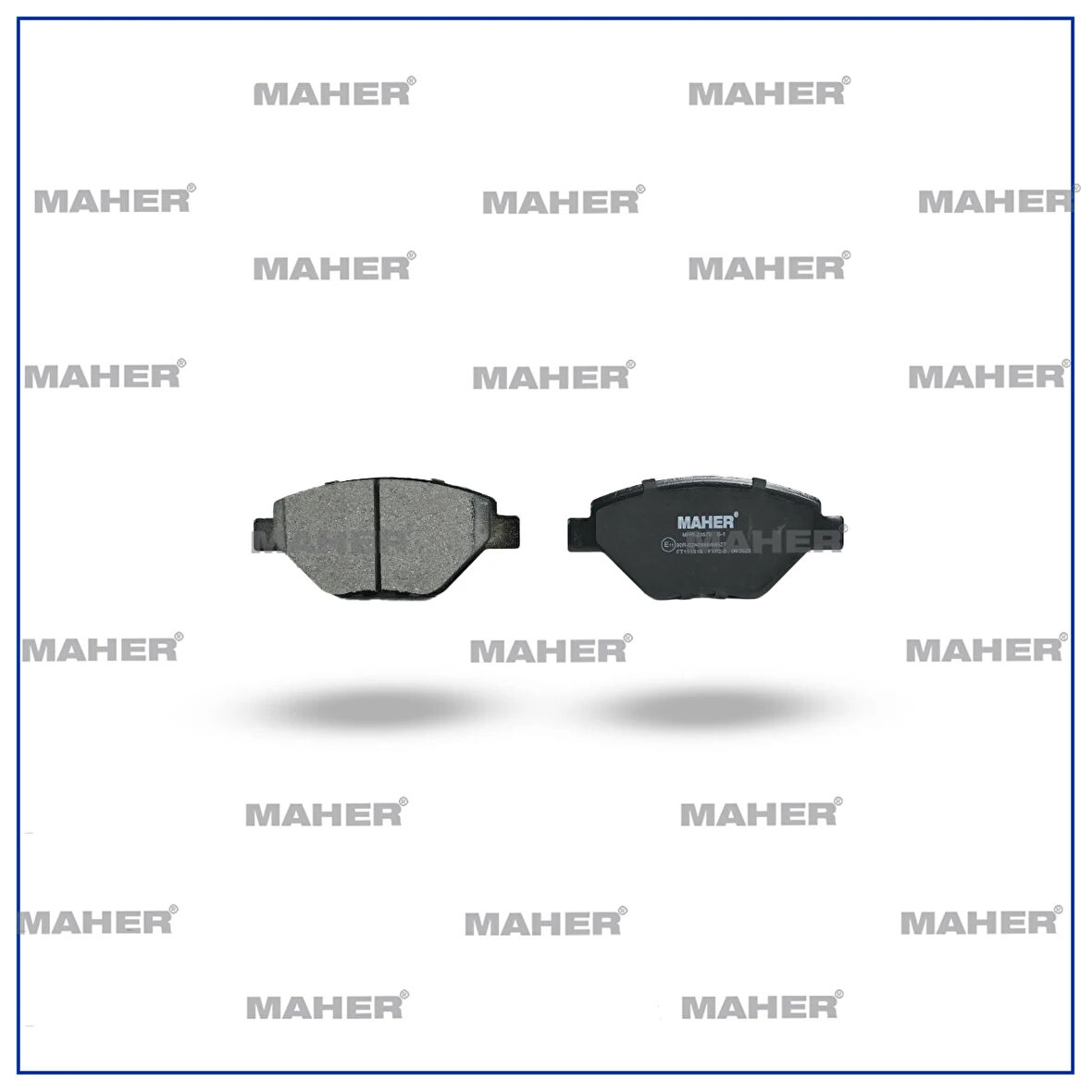 FREN BALATA MEGANE 2 2002-2008 ÖN 18.30MM 410609192R