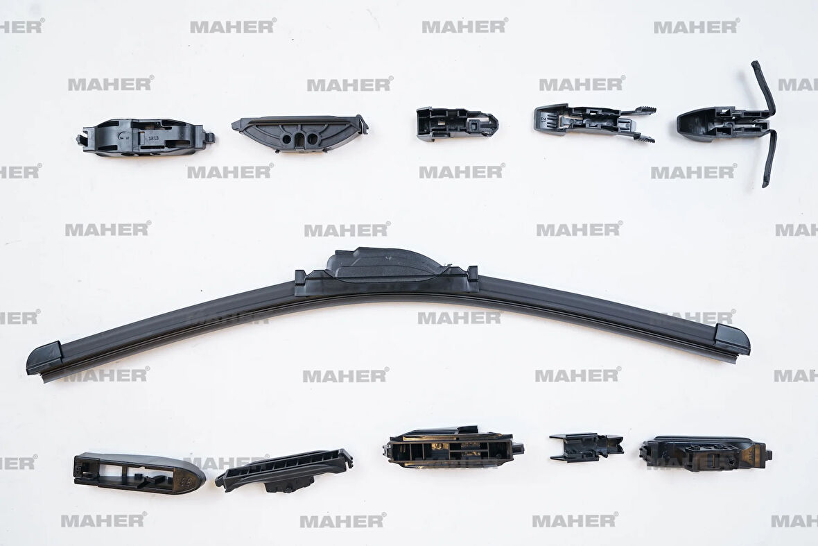 SİLECEK SÜPÜRGESİ TEK TİP ÜNİVERSAL 11 APARATLI 18 MUZ (450MM) 29965