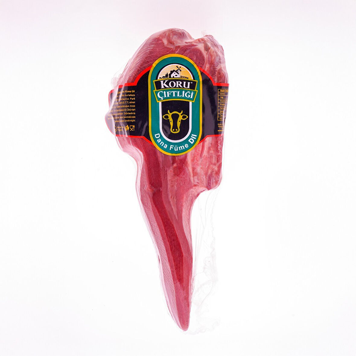 Koru Çi̇ftli̇ği̇ Soyulmuş Füme Dana Di̇l 750 Gr