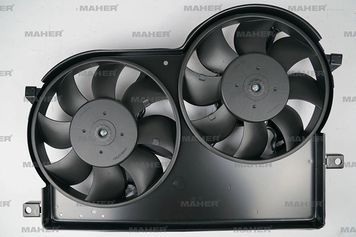FAN RADYATÖR ALBEA 2003-2007 / PALIO 1996-2005 / 1.3 JTD DAVLUMBAZLI ÇİFTLİ FAN 51718772