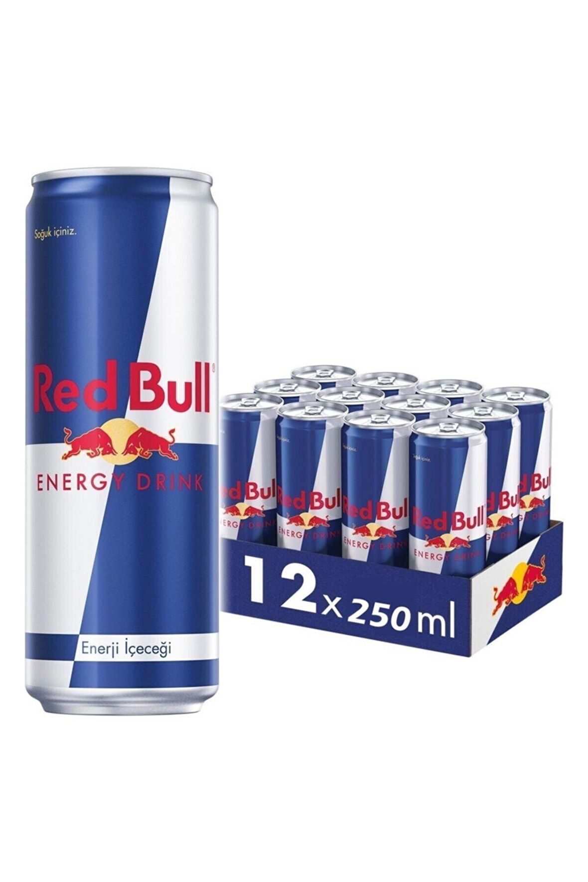 Redbull Enerji Içeceği 250 Ml Original X 12 Adet