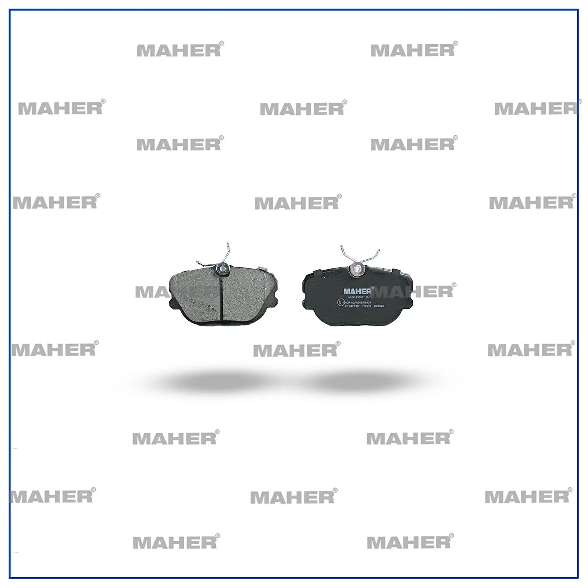 FREN BALATA BMW 3 SERİ 1982-1992 E30 / MERCEDES 190 W201 1982-1993 ÖN A0014201020