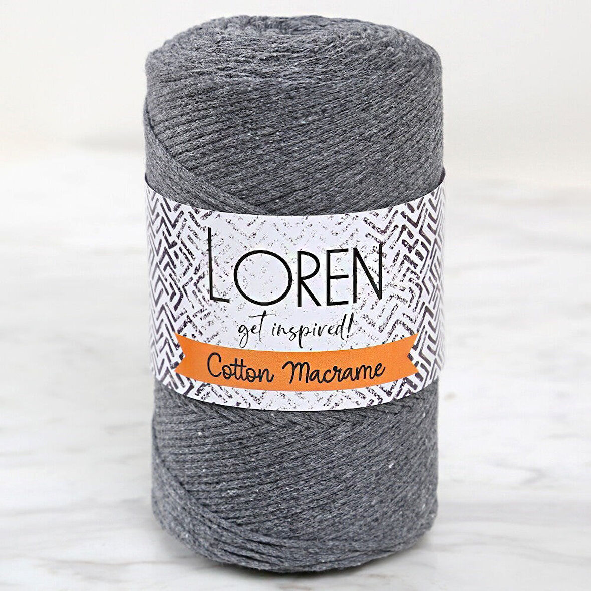 Loren Cotton Macrame Gri - R081 - 34358