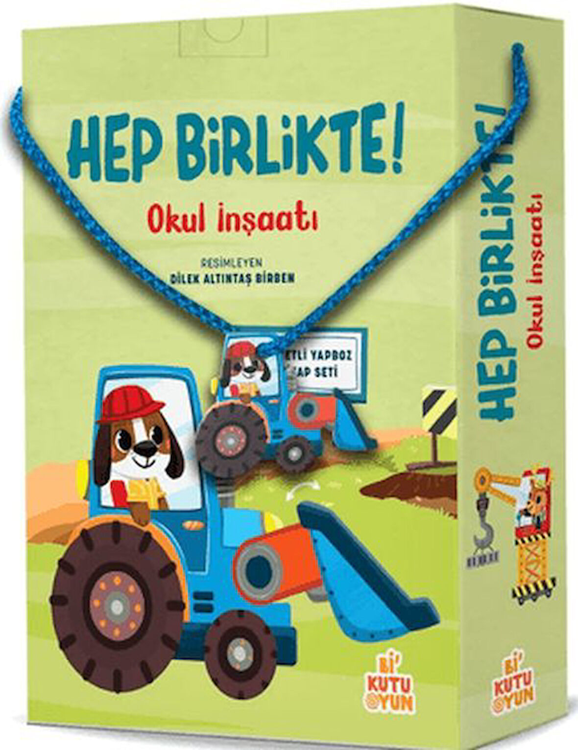 Hep Birlikte - Okul İnşaatı (Kitap ve Oyun Seti)