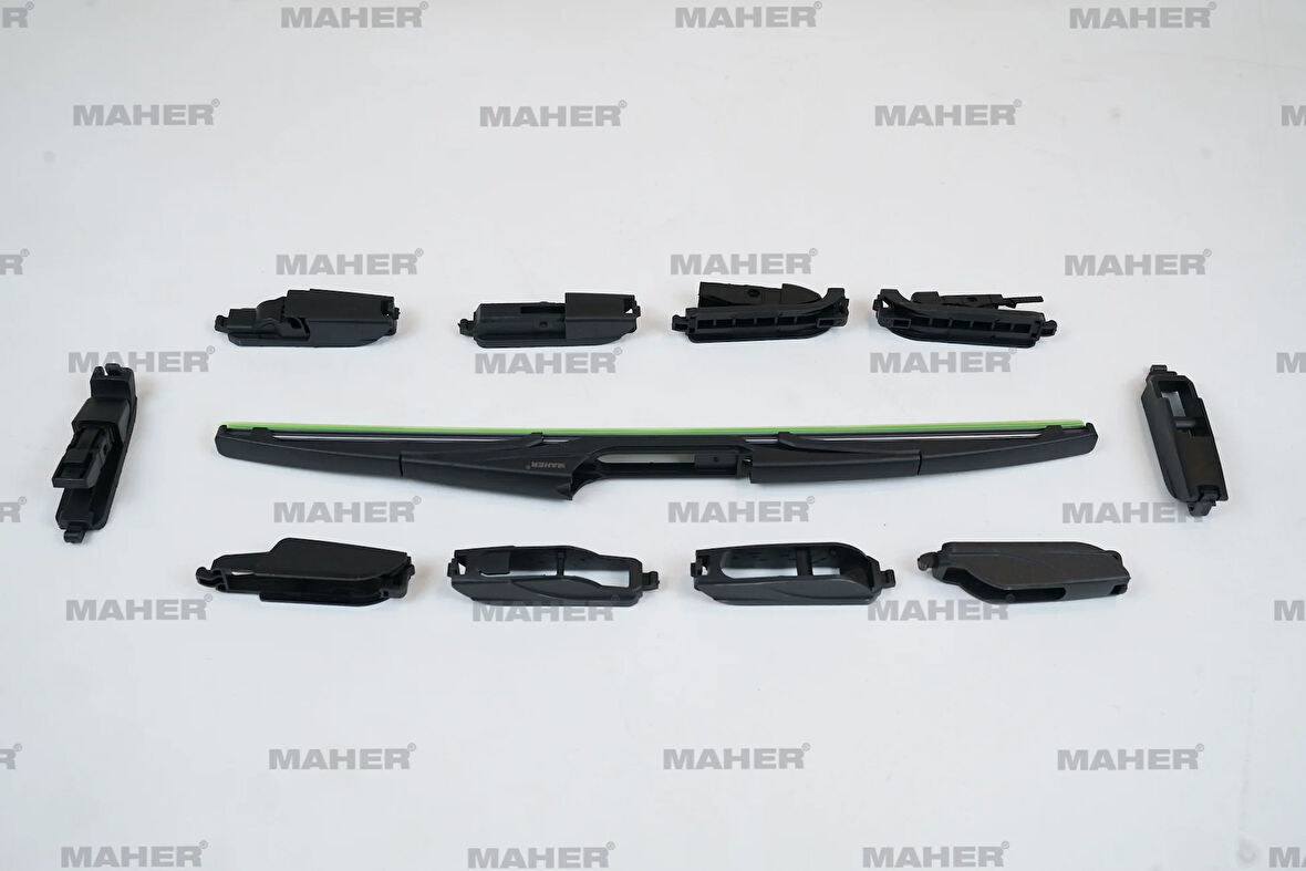 SİLECEK SÜPÜRGESİ PLASTİK TİP 10 APARATLI 14 ARKA (350MM) 30012