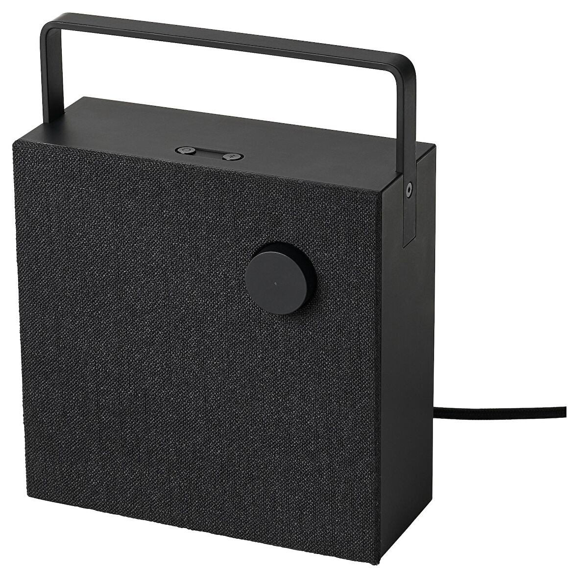 Bluetooth hoparlör, siyah, 20x20 cm