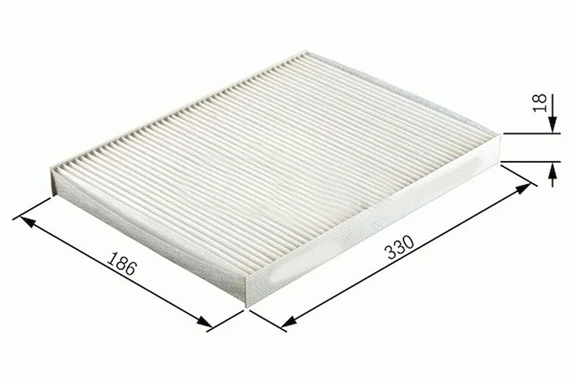 POLEN FİLTRESİ CORSA B 1.2-1.4-TIGRA 1.4-1.6-COMBO 1.2-1.4-1.6-1.7D 1808604