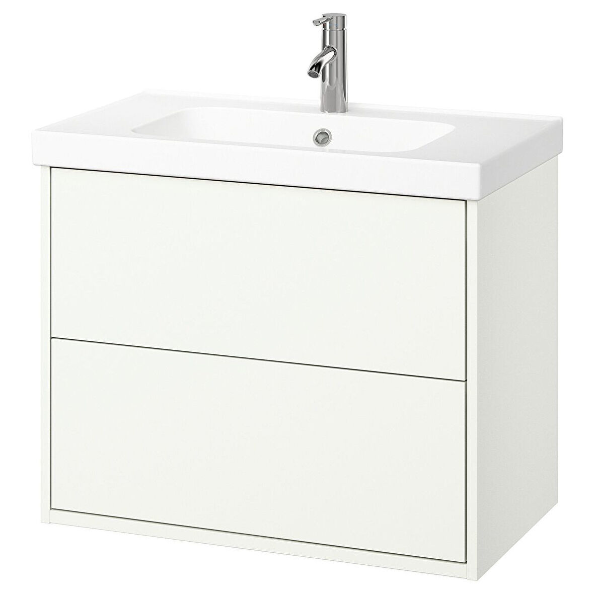 Lavabo dolabı kombinasyonu, beyaz, 82x49x69 cm, DALSKAR batarya