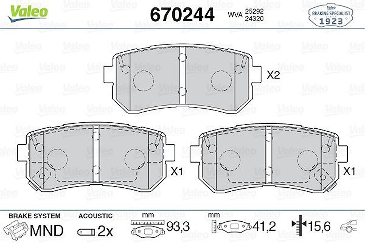ARKA BALATA HYUNDAI İX35 1.6-2.0-2.0 4WD 2010 KIA CERATO 2 2.0-1.6 CVVT-2.0 GDI 2010 58302D7A00