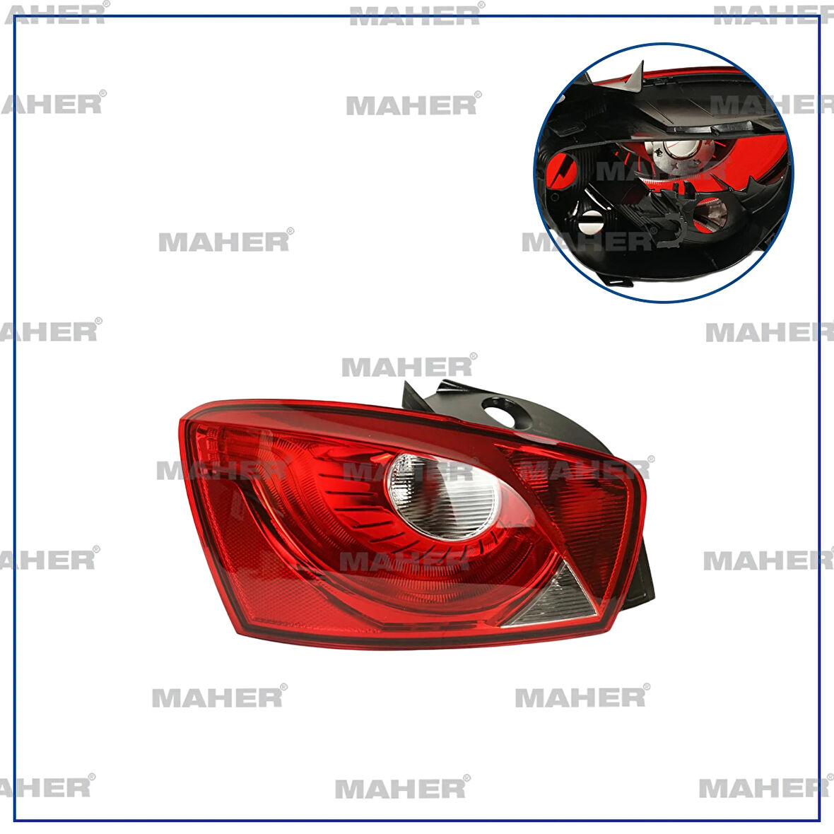 STOP LAMBASI IBIZA 2013-2017 SOL 6J4945095K