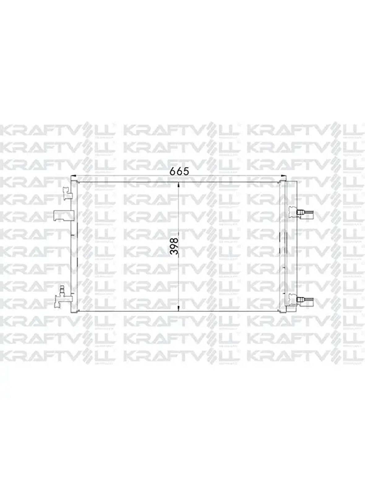 KLIMA RADYATORU ASTRA J INSIGNIA ZAFIRA C CRUZE 1.4 / 1.6 / 1.7 / 2.0