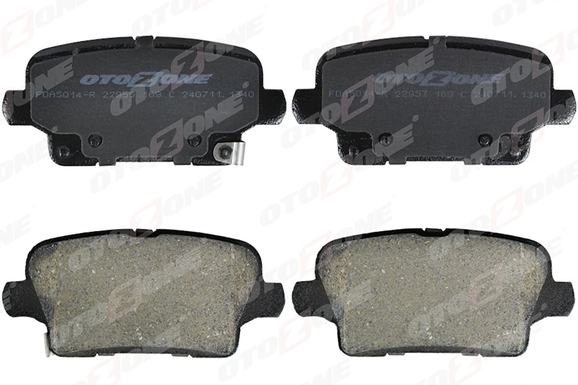 OPEL INSIGNIA B ARKA BALATA METAL İNDİKATÖRLÜ 13517694