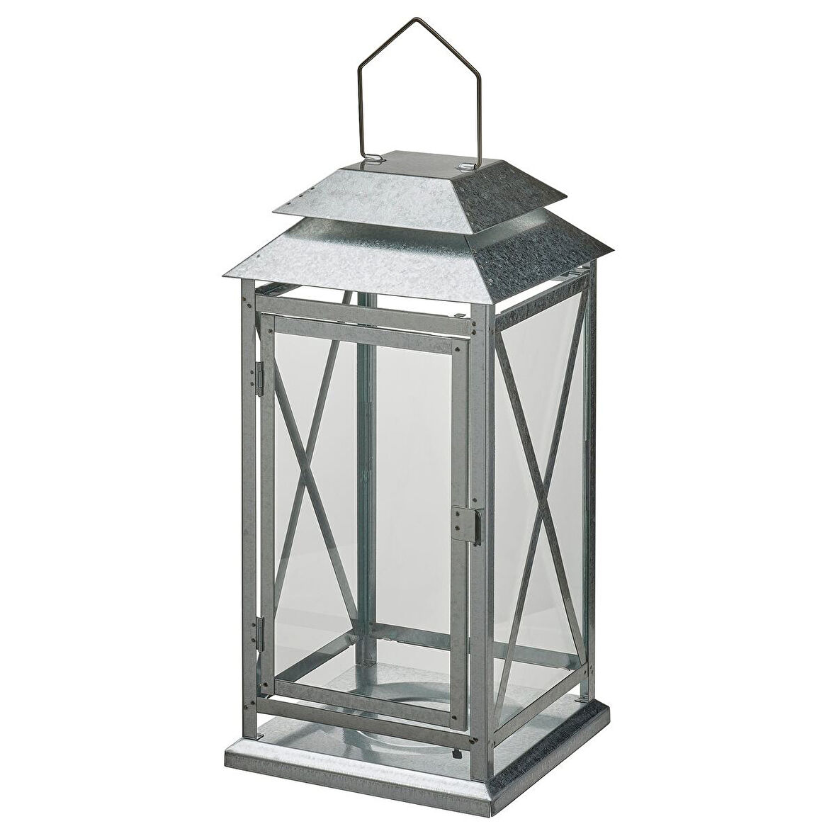 Fener, galvanizli, 44 cm