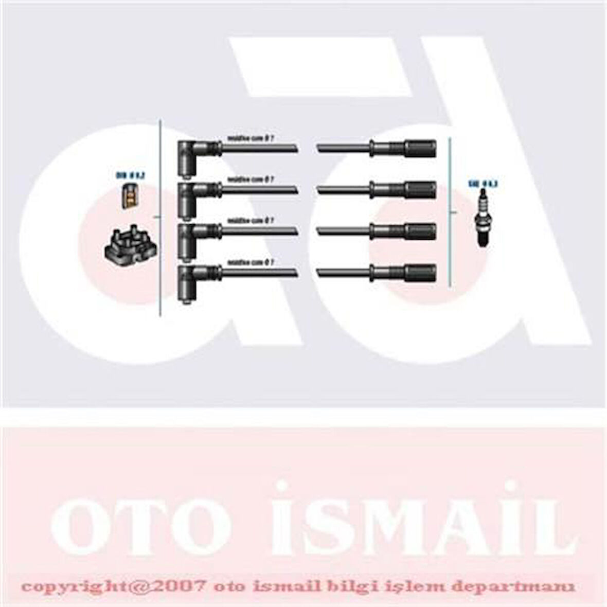 BUJİ KABLO TK PALIO-PALIO WEEKEND-SIENA 1.4 EL 46427497 4655306