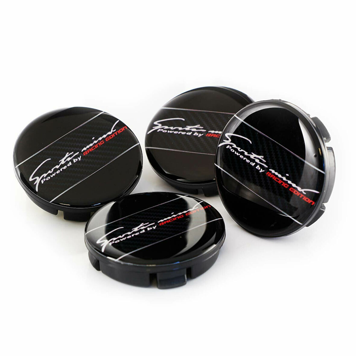 Sports Mind Powered By Racing Damla Geçme Jant Göbeği 4'lü 55mm