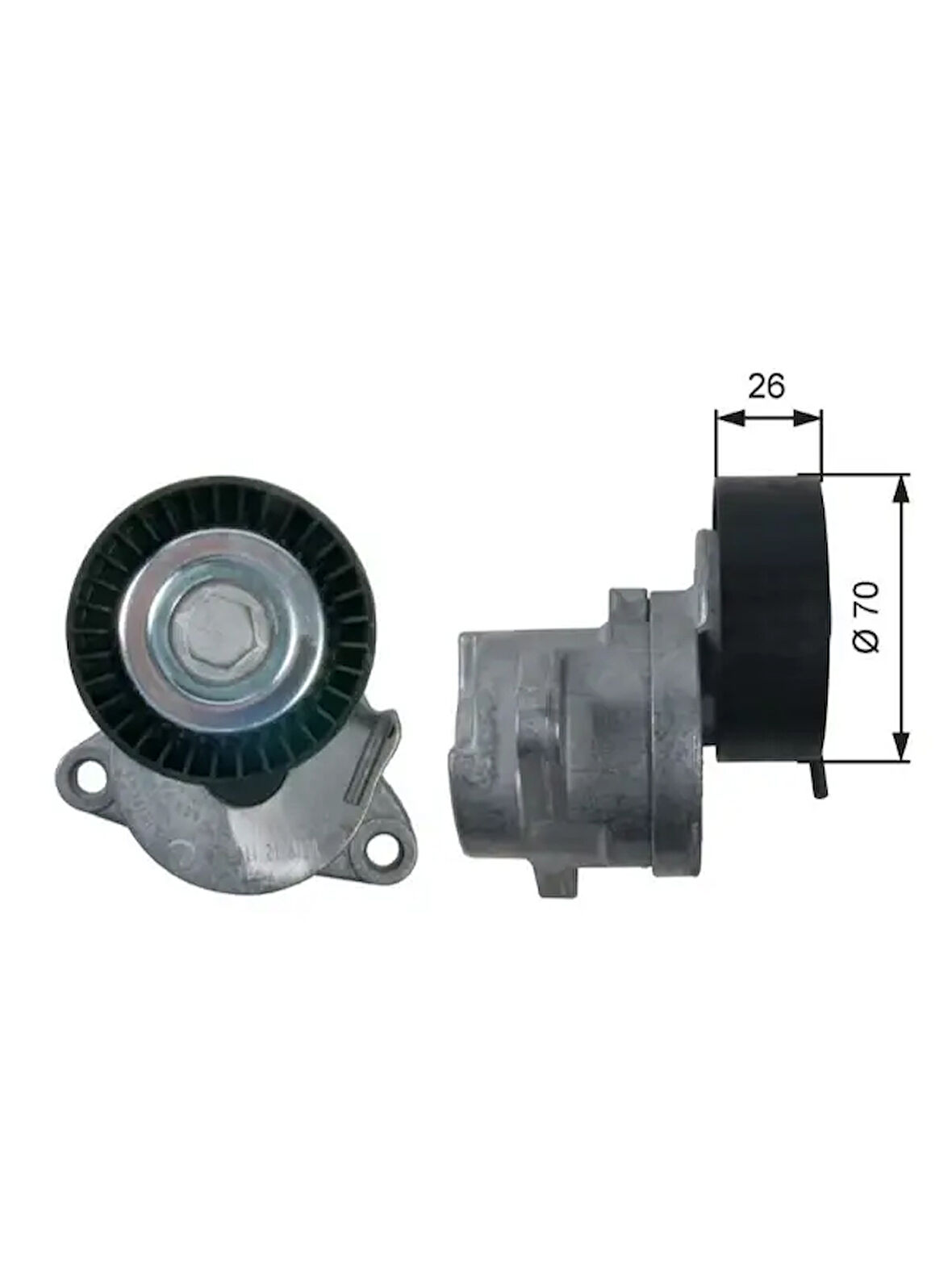 ALTERNATOR GERGISI KOMPLE A14XER A20DTH A20DTR A20DTC ASTRA J INSIGNIA ZAFIRA C