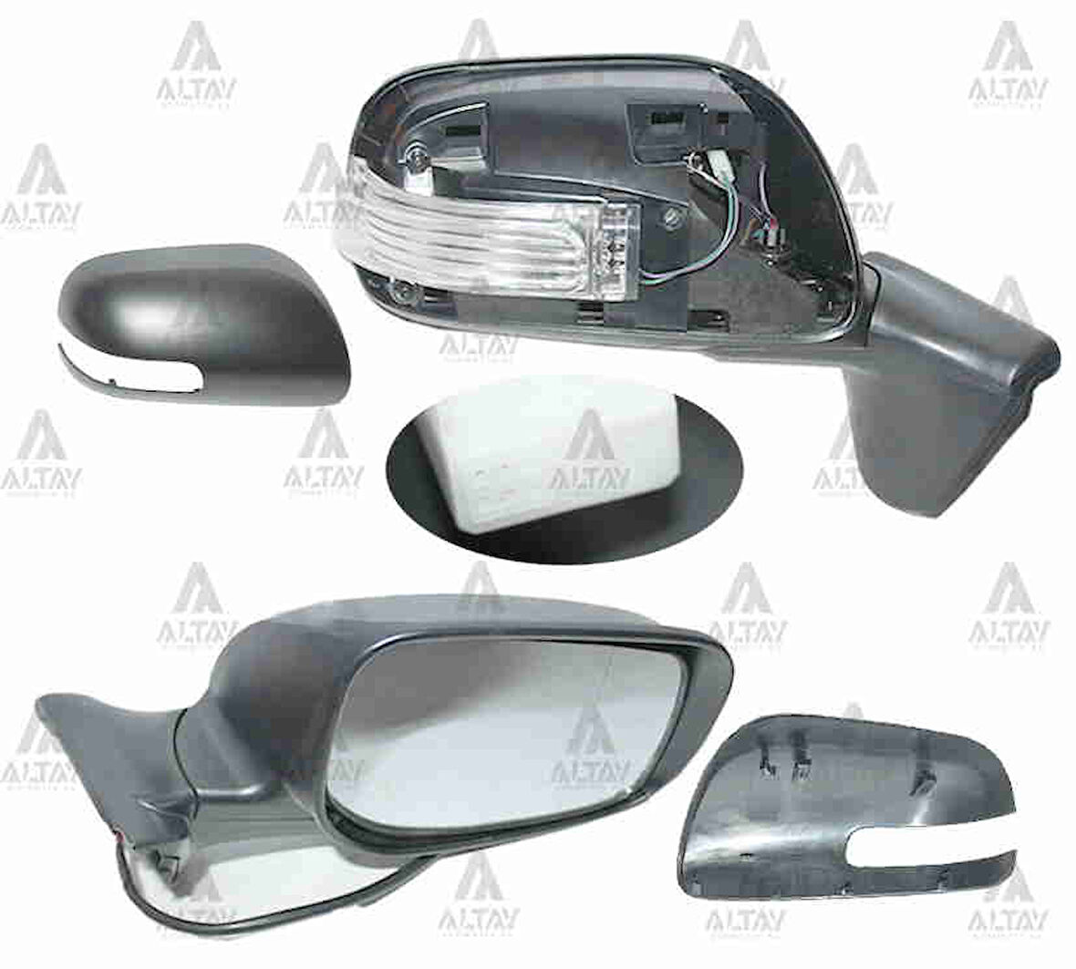 AYNA DIŞ DİKİZ AURIS 2010-2012 ELEKTRİKLİ ISITMALI SİNYALLİ SAĞ 87901 02200