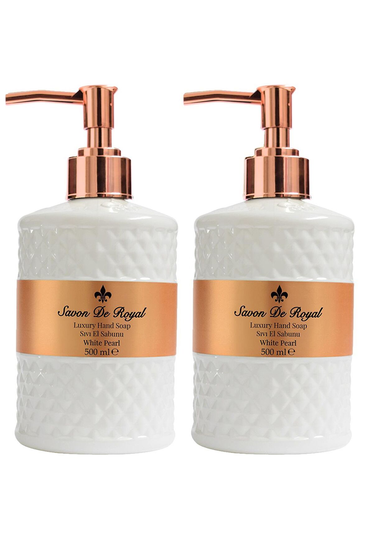 Luxury Vegan Sıvı Sabun White Pearl 2 x 500 ml
