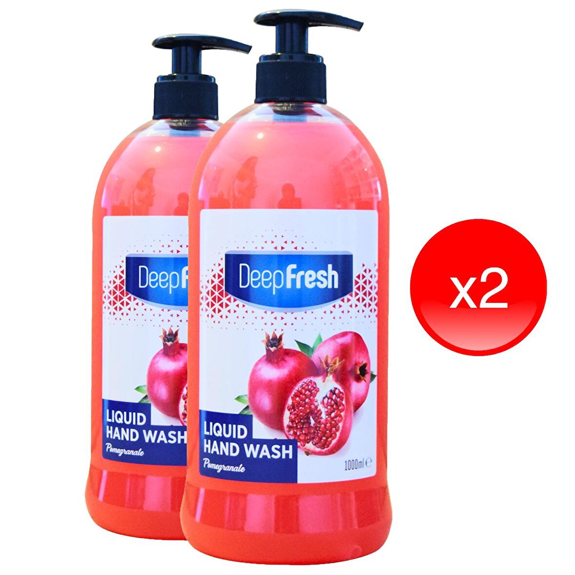 Deep Fresh Nar Sıvı Sabun 1000 ml 2 Adet